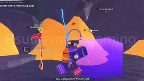 Getting the rod of Oscar - Roblox Fisch