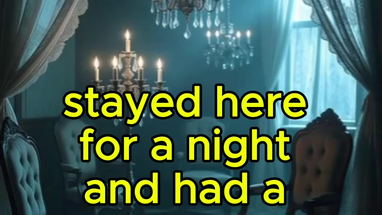 Can you even imagine sleeping here at night?