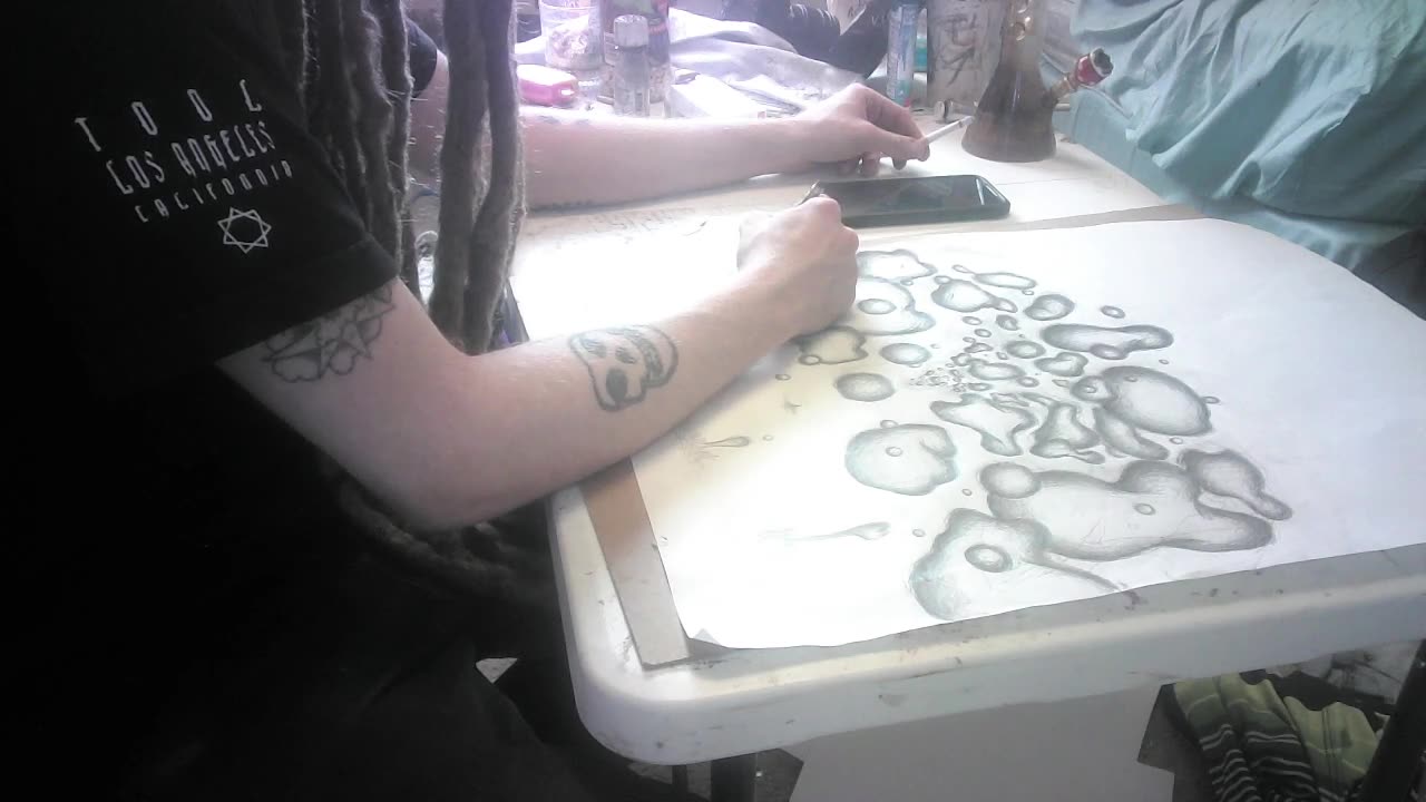 Live Art with Subliminal Therapy | Chill Creative Vibes