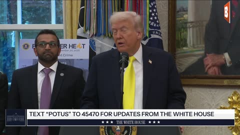 LIVE: President Trump and FBI Dir. Kash Patel Hold News Conference...