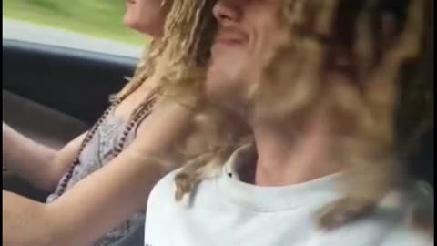 Mrs Sunshine first time driving all alone!