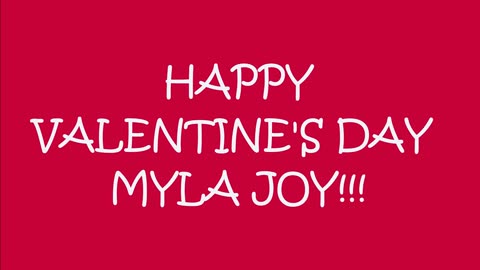 A special Valentine's Day message from Lala and Lolo :-)