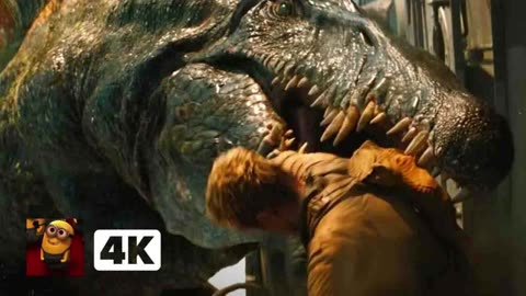 Jurassic World Rebirth (2025) 4K - EPIC Boat Attack! _ Movieclips