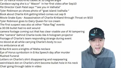 The Charlie Kirk assassination seems like a psychological operation on the world .