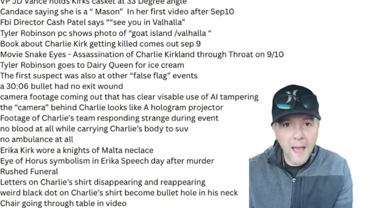 The Charlie Kirk assassination seems like a psychological operation on the world .