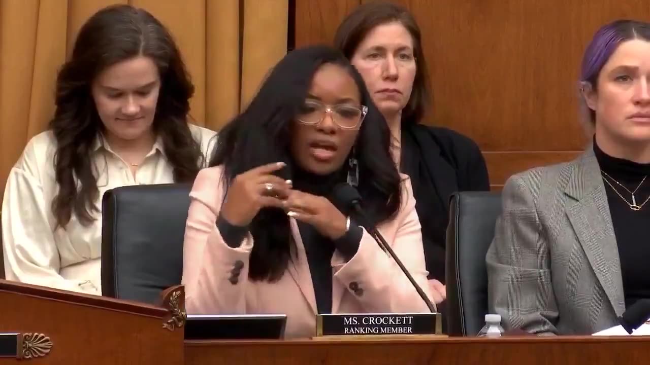 Jasmine Crockett: “no system is perfect, and there’s always been fraud.”