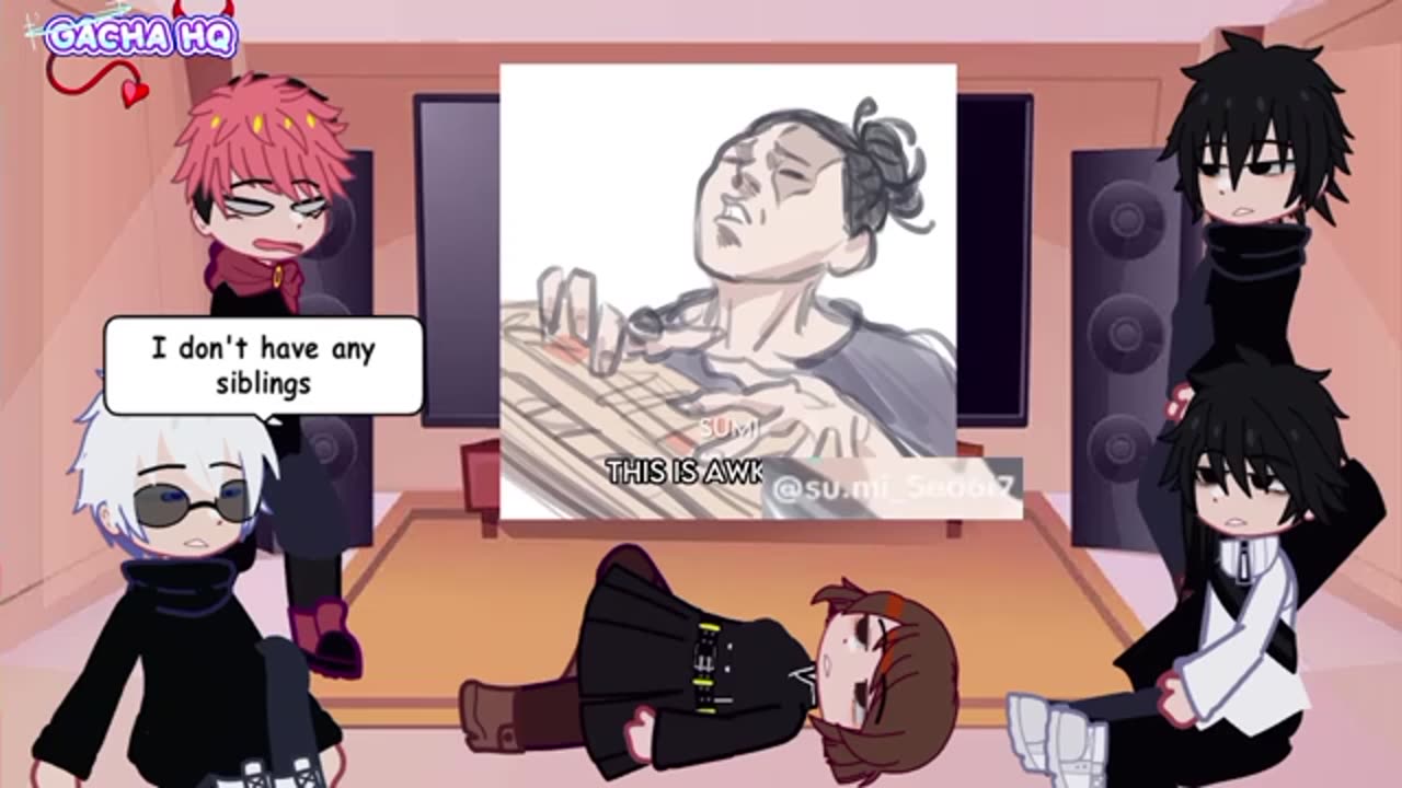 Jujutsu Kaisen Characters React To Yuji Itadori And His Family | Put At 2x Speed | JJK | Gacha React