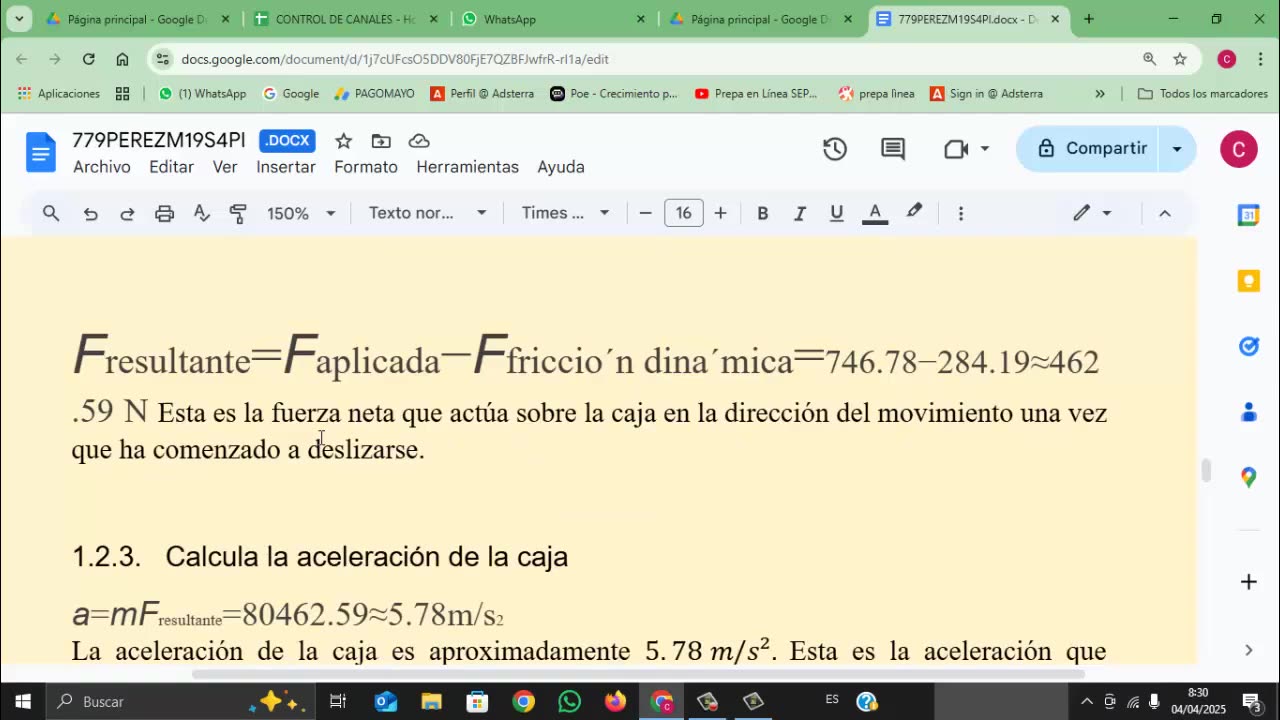 MODULO 19 SEMANA 4 PROYECTO INTEGRADOR