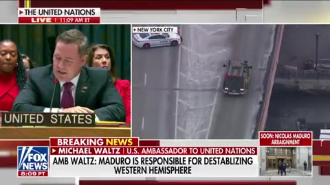 Ambassador Waltz just told the United Nations THIS IS OUR HEMISPHERE