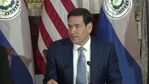 SOS Marco Rubio with agreement in Latin America, making Paraguay an OFFICIAL partner