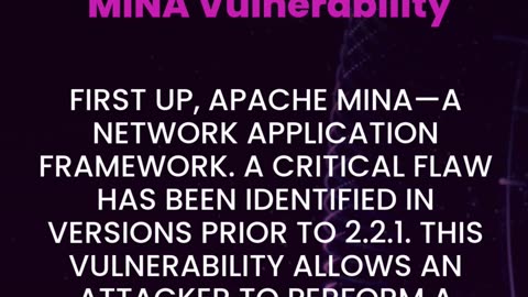 Apache Security Alert - Critical Flaws in MINA, HugeGraph, and Traffic Control 🚨