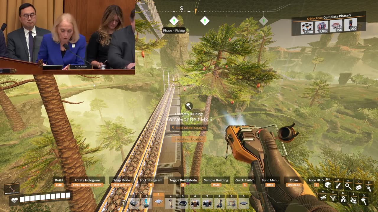 Committee Hearings While Routing Ore To Sky Rail