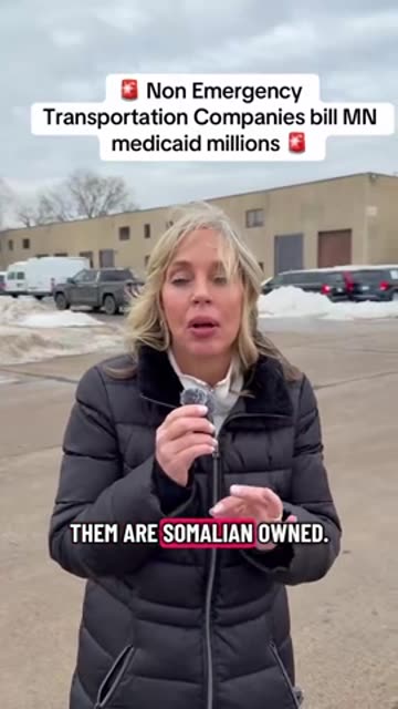 🚨 Minnesota Somalis run 90% of 1,000+ "Emergency transportation" companies, collecting MILLIONS in taxpayer dollars