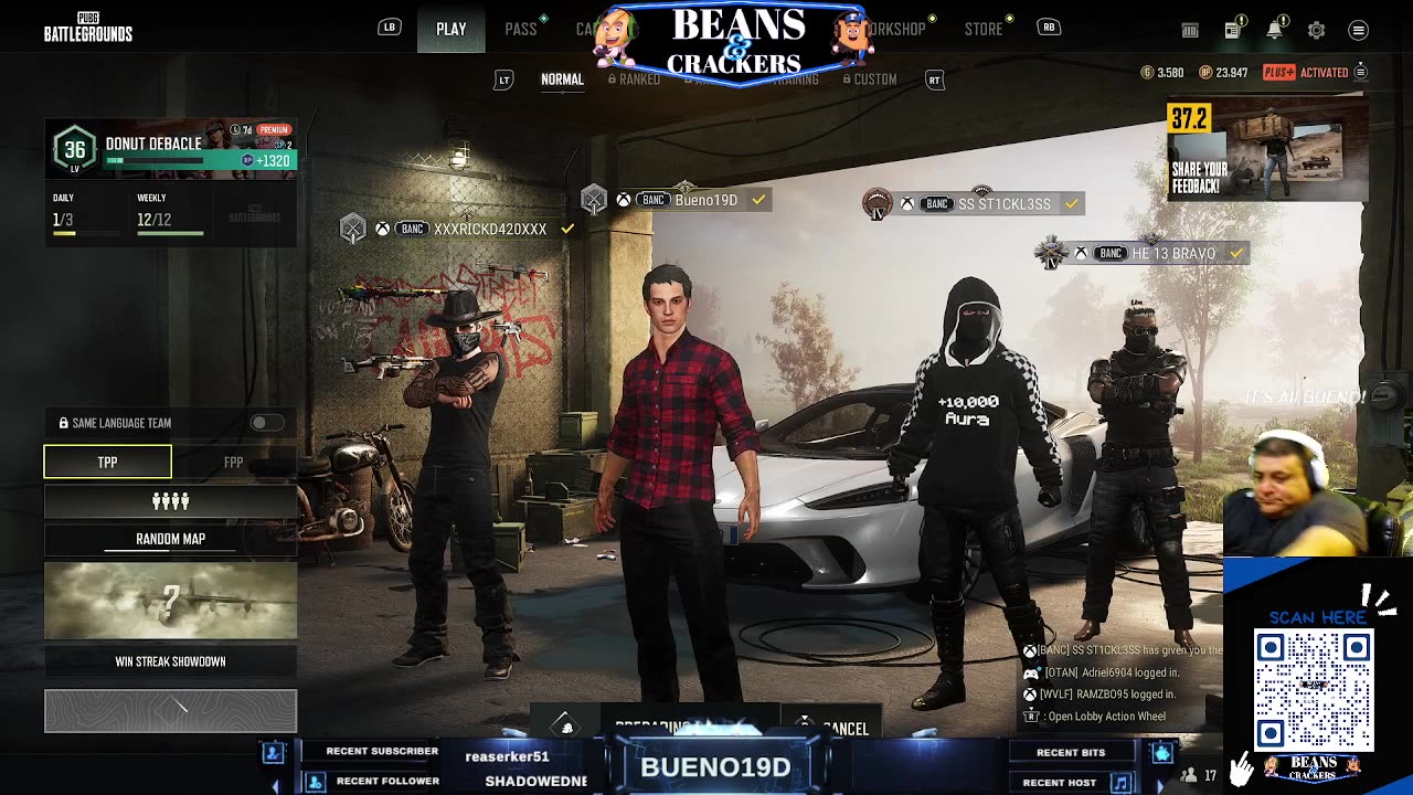 Tea Bag Tuesday !! Pubg!!!