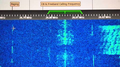 26.805 Freeband CB Radio Comms 11 Meter Band [G8JNJ SDR] FM CB USA - 28 Dec