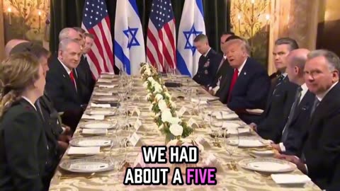 Trump Praises Rapid Progress After Sitting Down With Netanyahu