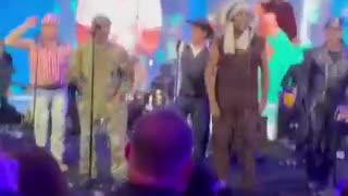 The Village People Sing Their Iconic Song ‘YMCA’ at Mar-a-lago.