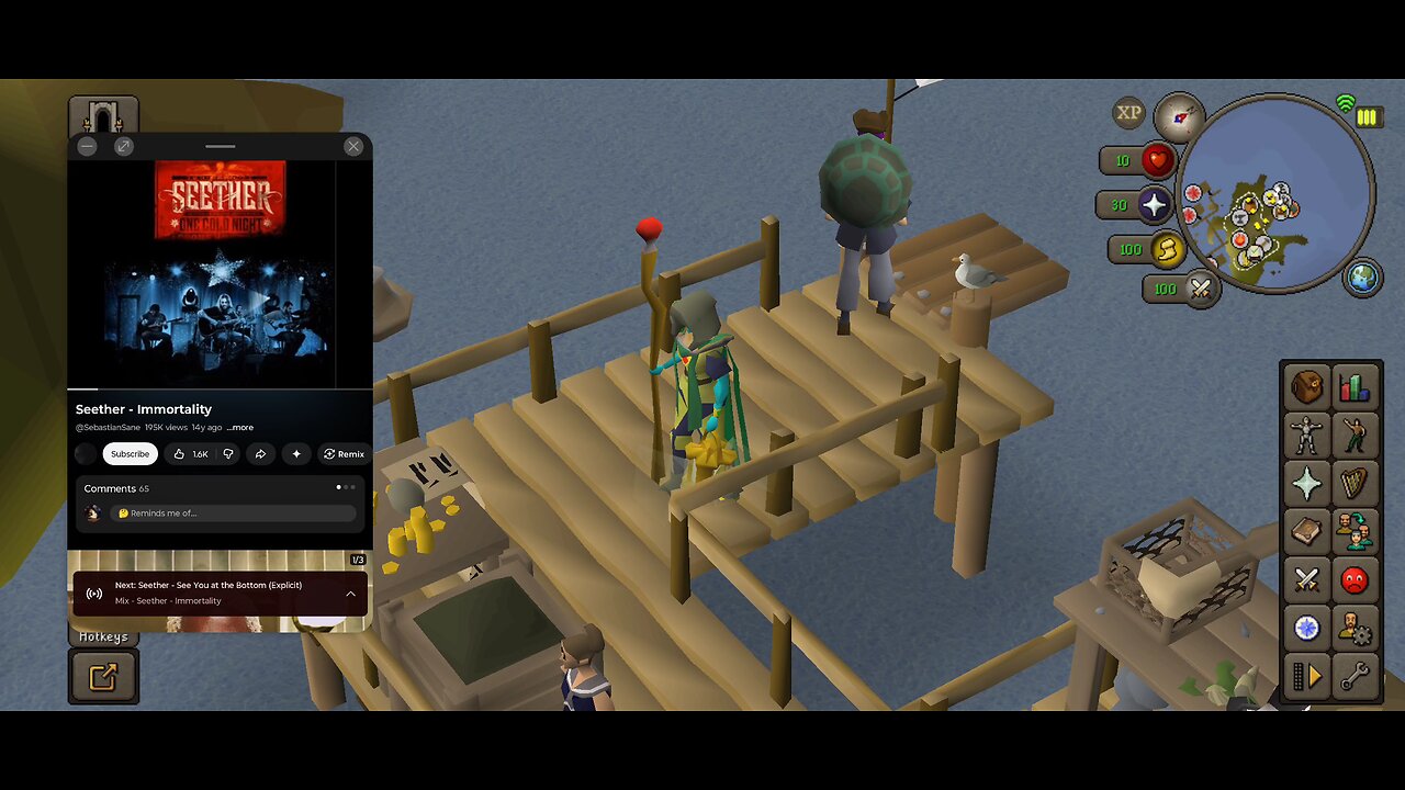 seether immortality ivoxygen escape osrs sailing grind