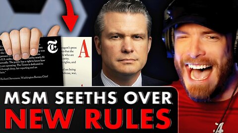 Pete Hegseth Sets NEW RULES For Press In The Pentagon! | They Are FUMING!!