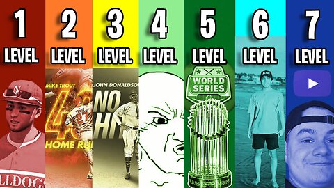 The 7 Levels Of MLB The Show Players