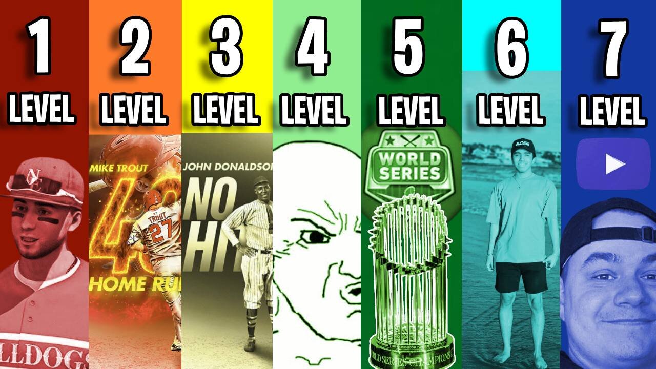 The 7 Levels Of MLB The Show Players