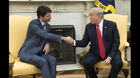 Trump and Trudeau, two very different goals