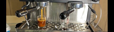 Brewing Espresso Shots using an Astra Mega IIc Espresso Machine