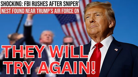 Sniper Nest Found Targeting Air Force One – Secret Service in Chaos!