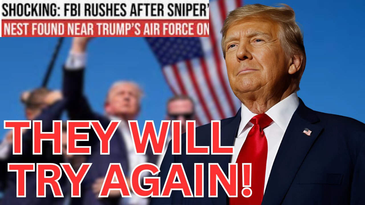 Sniper Nest Found Targeting Air Force One – Secret Service in Chaos!
