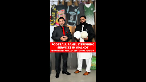 ⚽ FOOTBALL PANEL DESIGNING SERVICES IN SIALKOT Featuring Mr. Ali Raza, CEO – Zonal Academy
