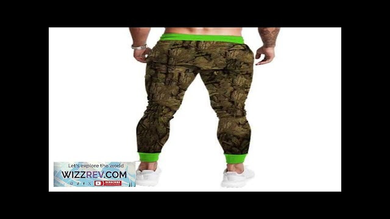 Awesome I Am Groot Flora Colossi Wood Design Joggers Review