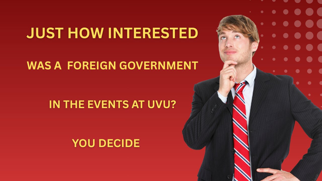 How Interested was Israel in Charlie Kirk and UVU?
