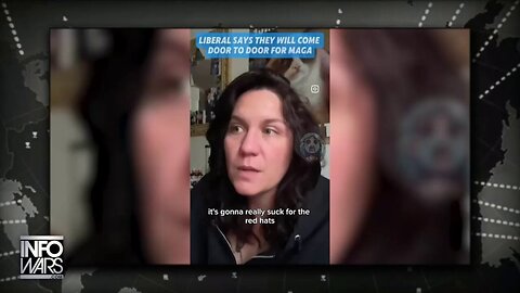 VIDEO: Rabid Liberal Woman Promises Democrats Will Go Door To Door Rounding Up “Red Hats” If They Win Again