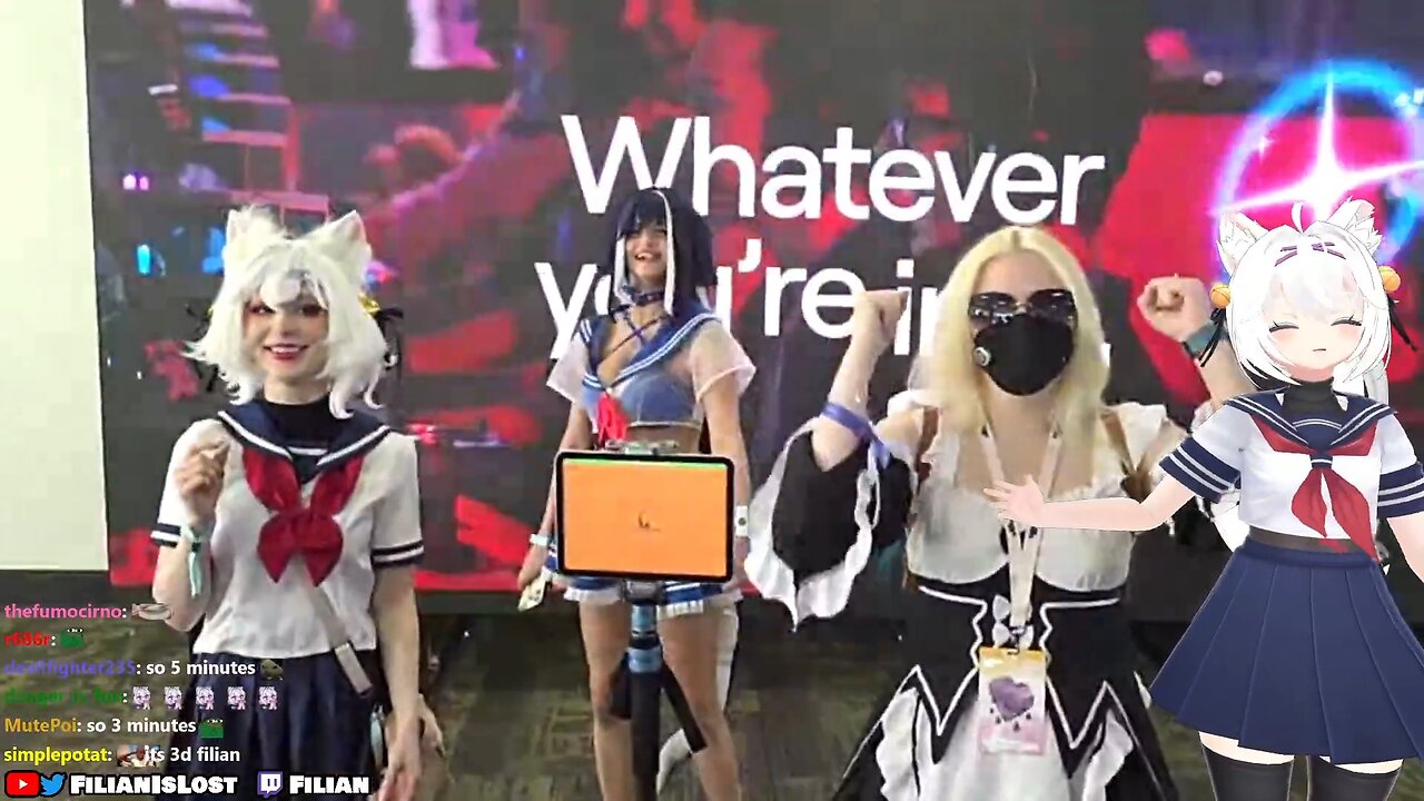 Filian at Twitchcon 2025 (10/17/2025)