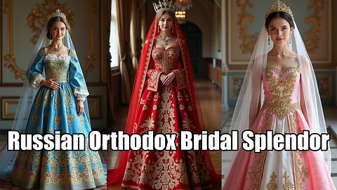 Elegant Russian Orthodox Wedding Brides: Tradition & Timeless Beauty