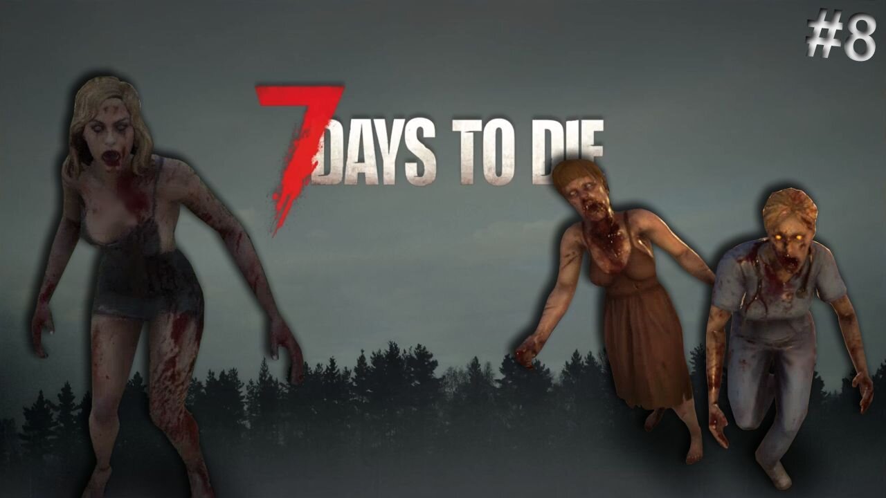 School bus at the factory? | 7 Days to Die | ep 8