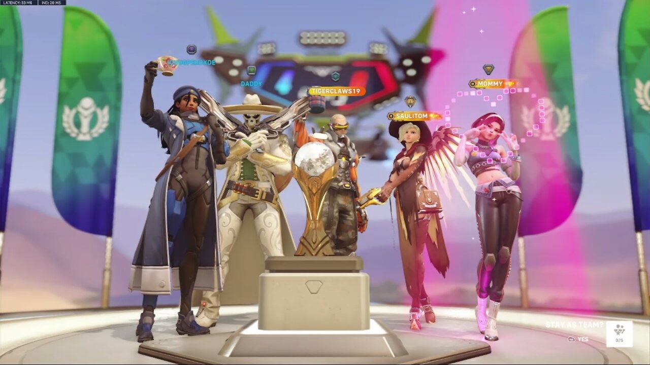 I am playing Overwatch?