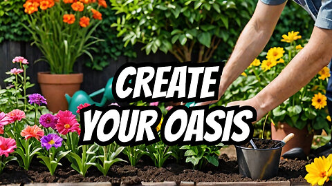 Transform Your Backyard into an Abundant Garden Oasis!