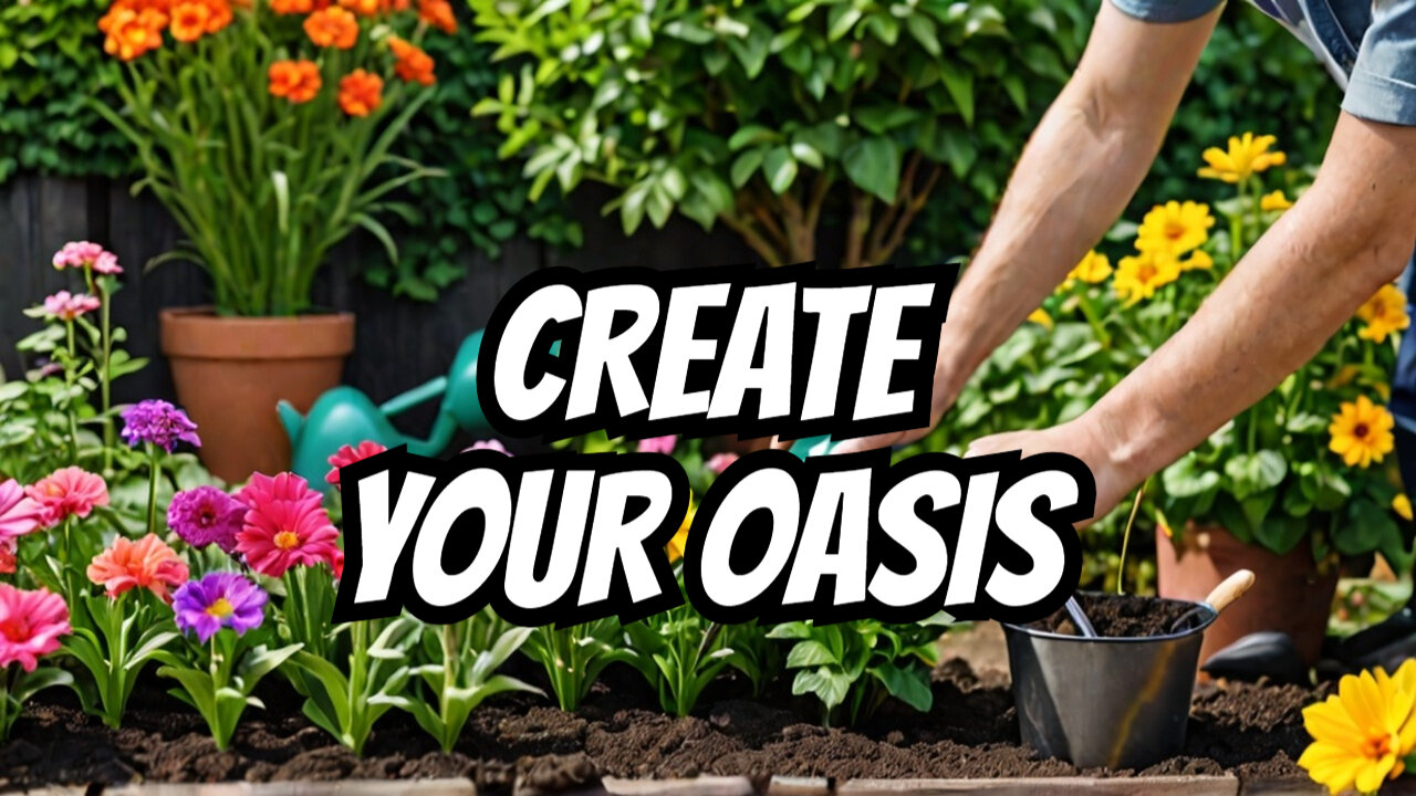 Transform Your Backyard into an Abundant Garden Oasis!