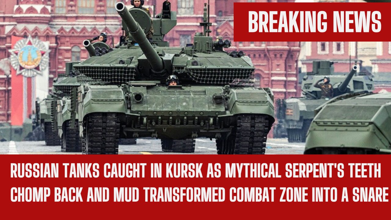 Tanks Trapped at Kursk: Dragon's Teeth and Mud Turn Battlefield Into a Trap