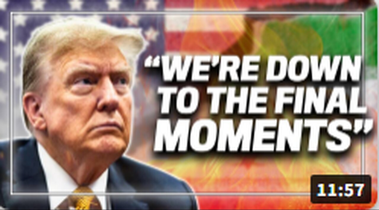 Watch Trump Make Nightmare Announcement: War with Iran is IMMINENT - The Clock is Winding Down to the Final Seconds Before a Major Israeli Strike with Nuclear Weapons