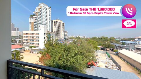 Park Lane Resort, Jomtien, Thailand, THB 1,390,000, 1 Bedroom, For Sale