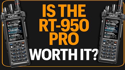 SHTF COMMS: Radtel RT-950 PRO vs RT-950 Unlocked Ham Radio Comparison