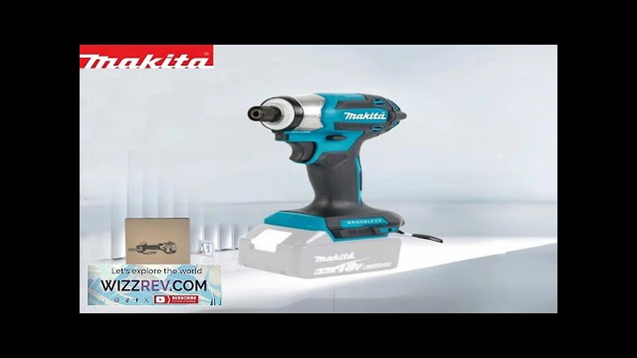 Makita 18v Impact Wrench Tools Machine Brushless Cordless Electric Wrench High Torque Review