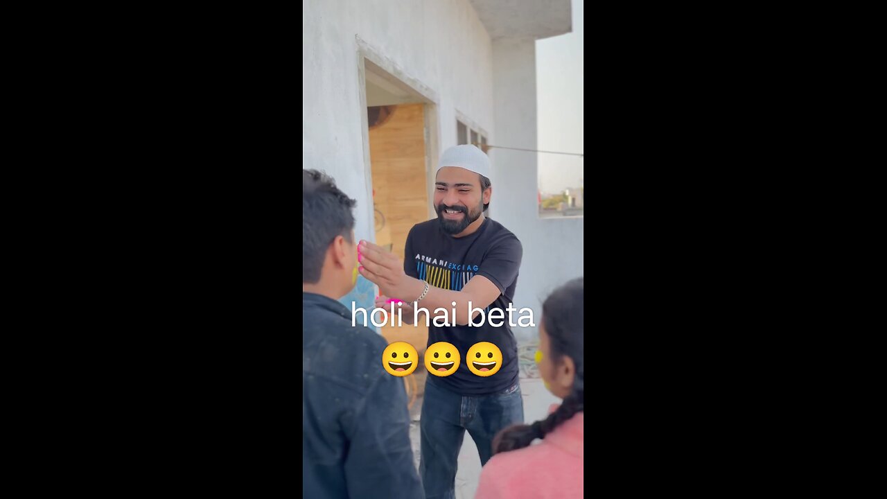 koi bat nh holi hai beta 😂😂