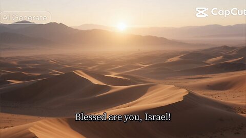 “Blessed are you, Israel! Who is like you, a people saved by the Lord? — Deuteronomy 33:29