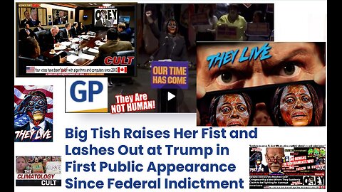 Big Tish Raises Her Fist and Lashes Out at Trump in First Public Appearance Since Federal Indictment