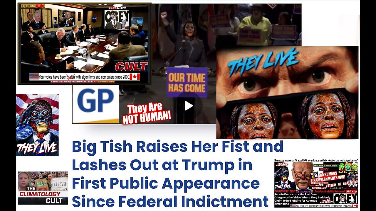 Big Tish Raises Her Fist and Lashes Out at Trump in First Public Appearance Since Federal Indictment