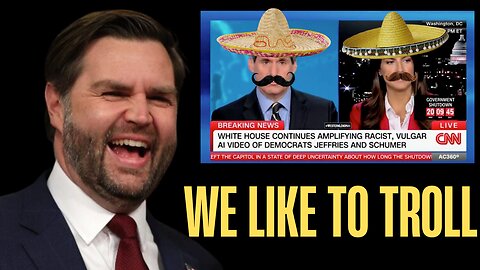 Trump’s Meme War: CNN & Dems Outraged 
