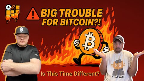 🚨BIG TROUBLE FOR BITCOIN?!⚠️ A MAJOR Red Flag Just FLASHED… But Could This Time Be DIFFERENT?!🔥